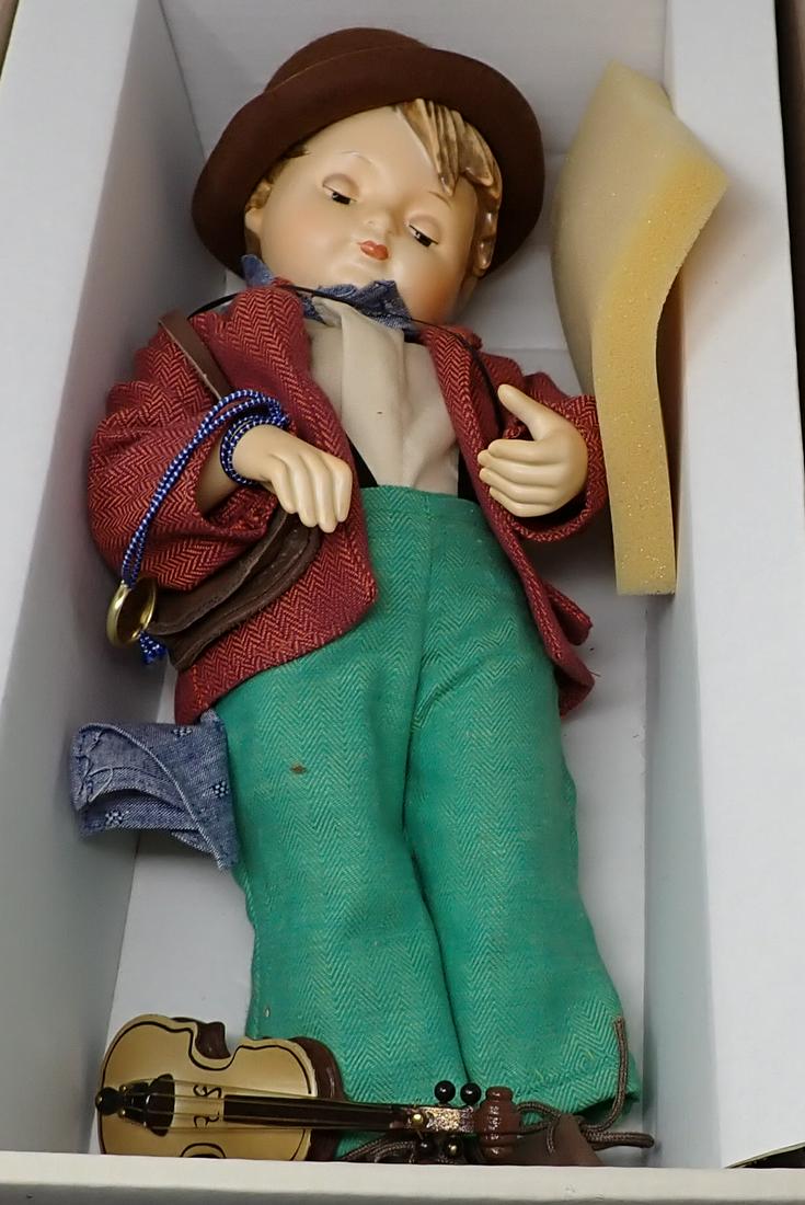 Danbury Mint Hummel Little Fiddler Doll (1 of 3)