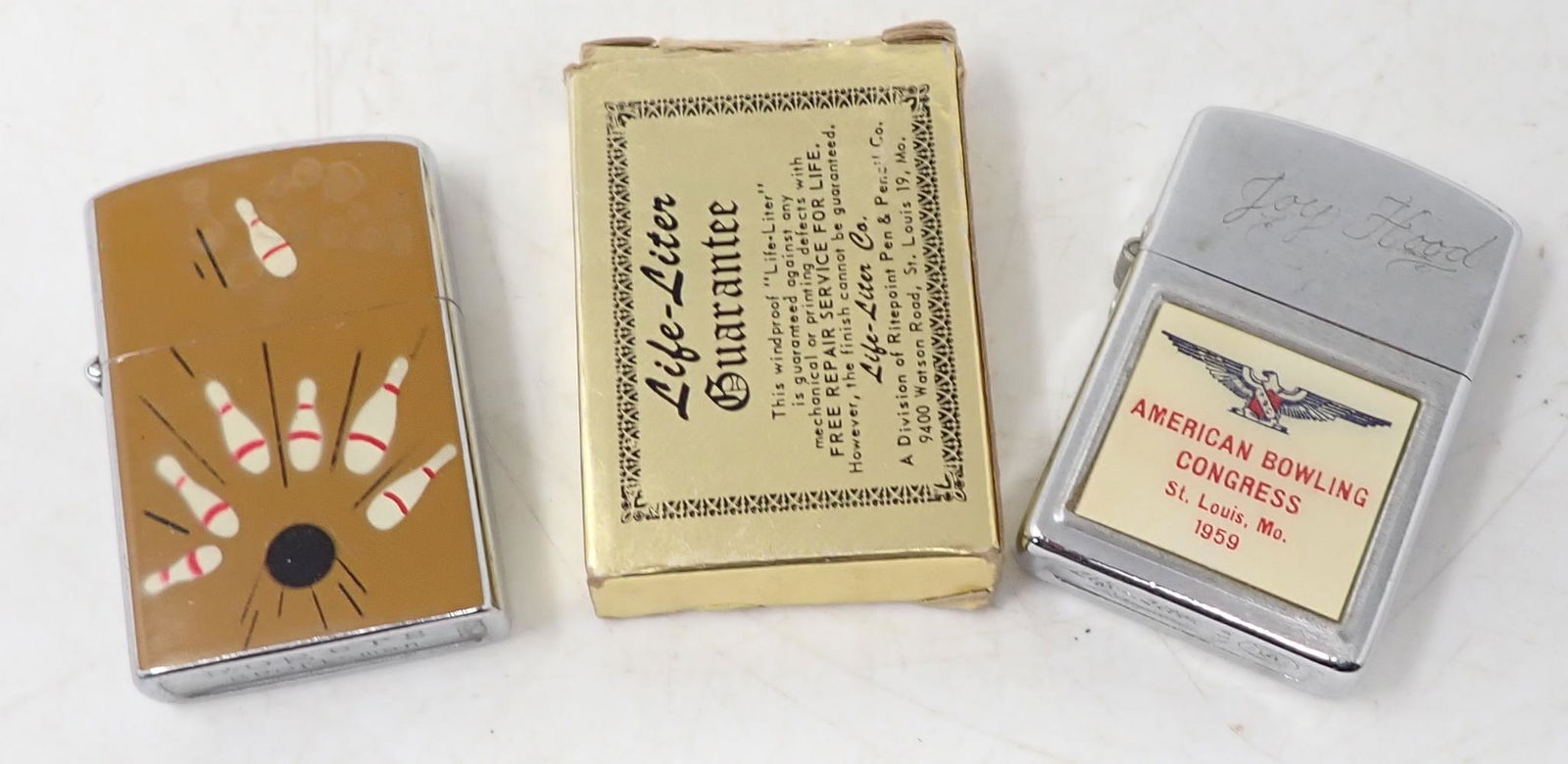 Rogers Sportsman Life Liter Bowling Lighters (1 of 3)