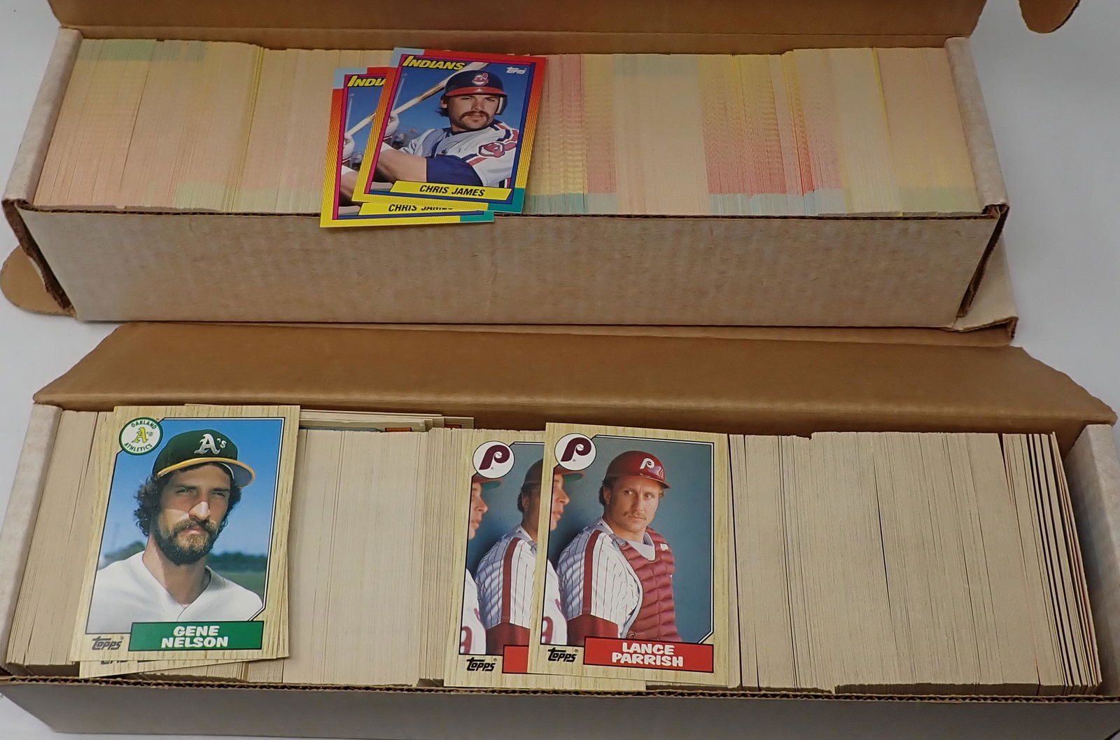 1987 & 1990 Topps Baseball Cards (1 of 3)