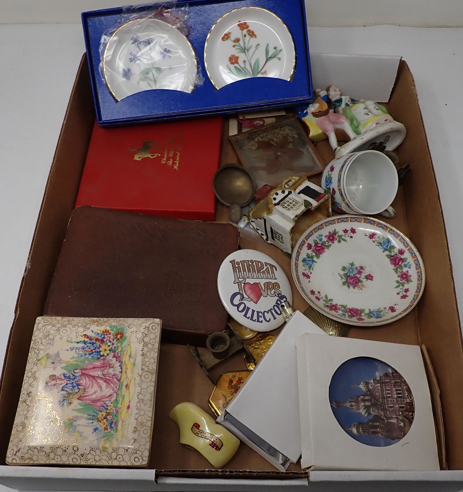 Victorian H&K Trinket Box Royal Doulton Box Lot (1 of 4)