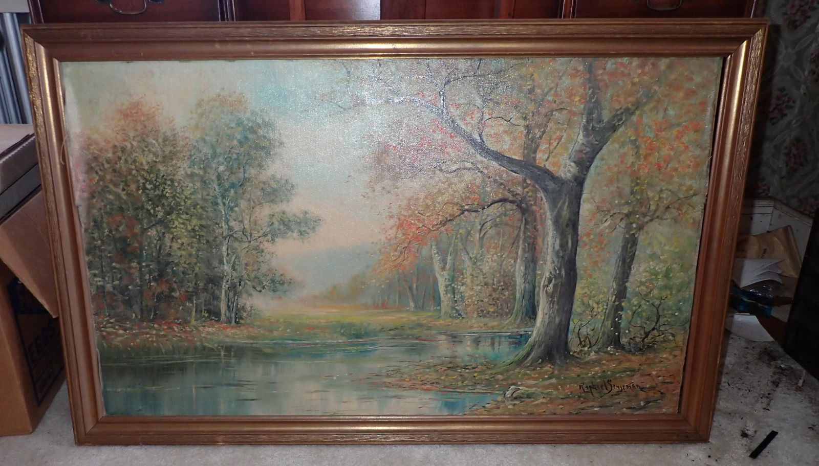 Oil on Canvas Raphael Senseman (1 of 3)