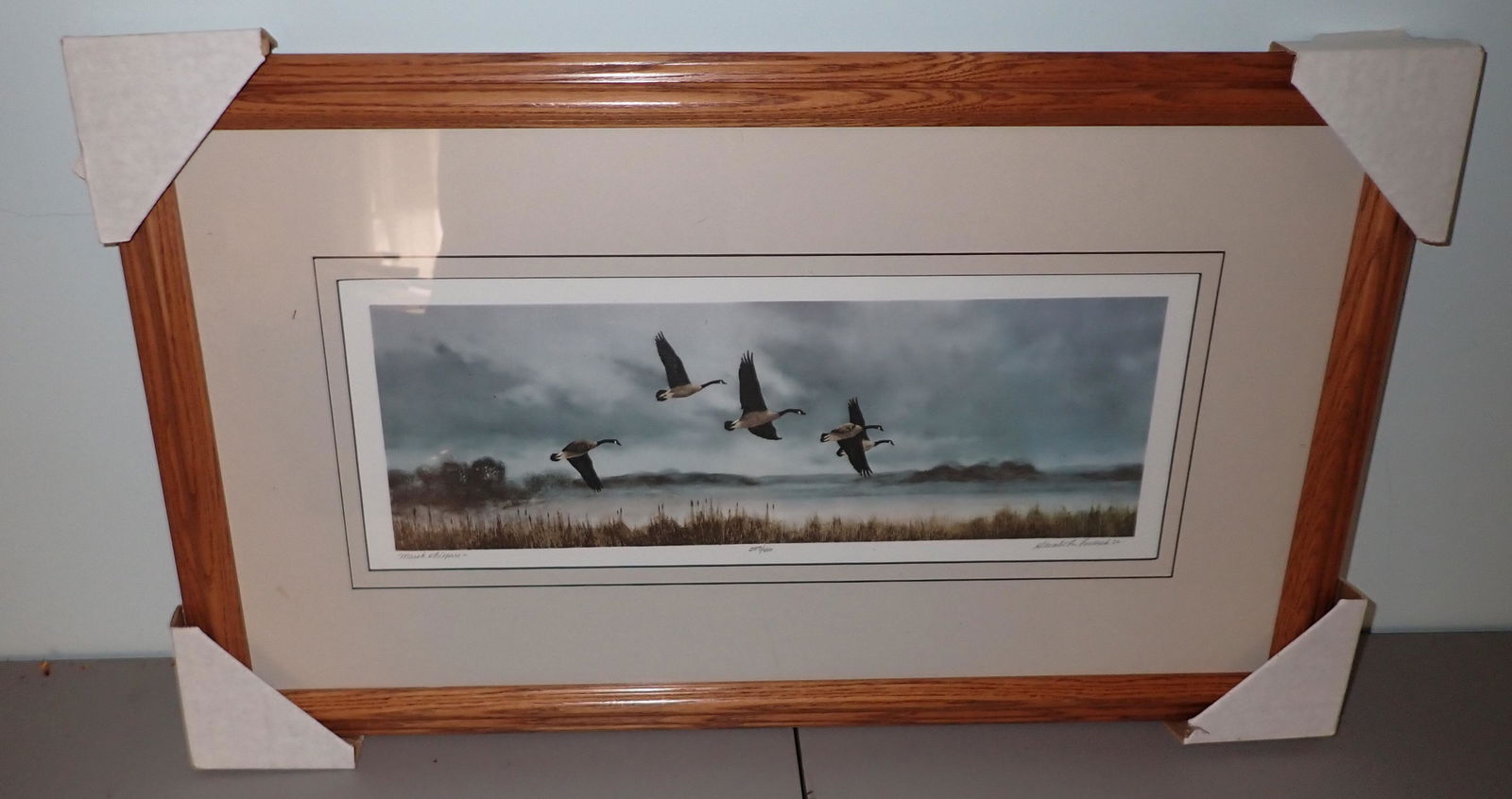 Marsh Whispers Goose Print Signed Numbered (1 of 4)