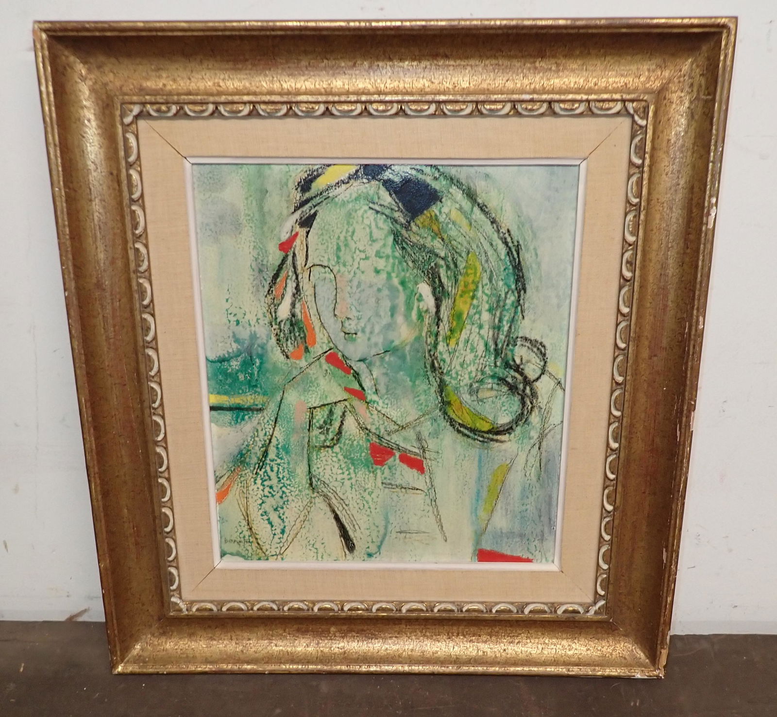 Lazzaro Donati Oil on Board Giovanna (1 of 3)