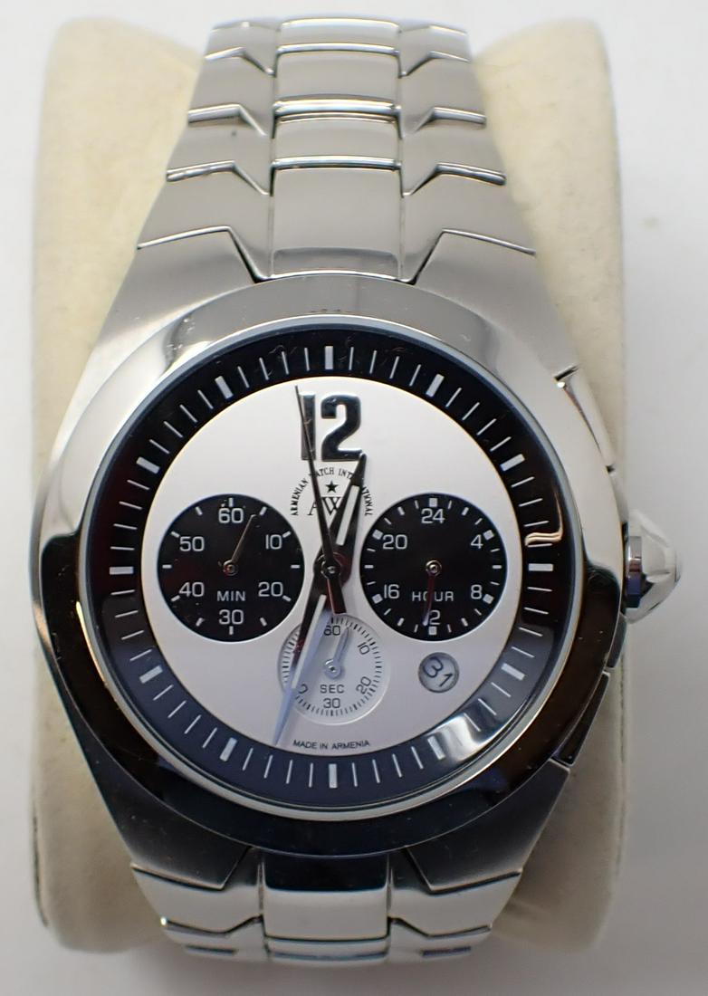 Armenian Watch International: Part of a collection from an estate. Authenticity is not guaranteed.