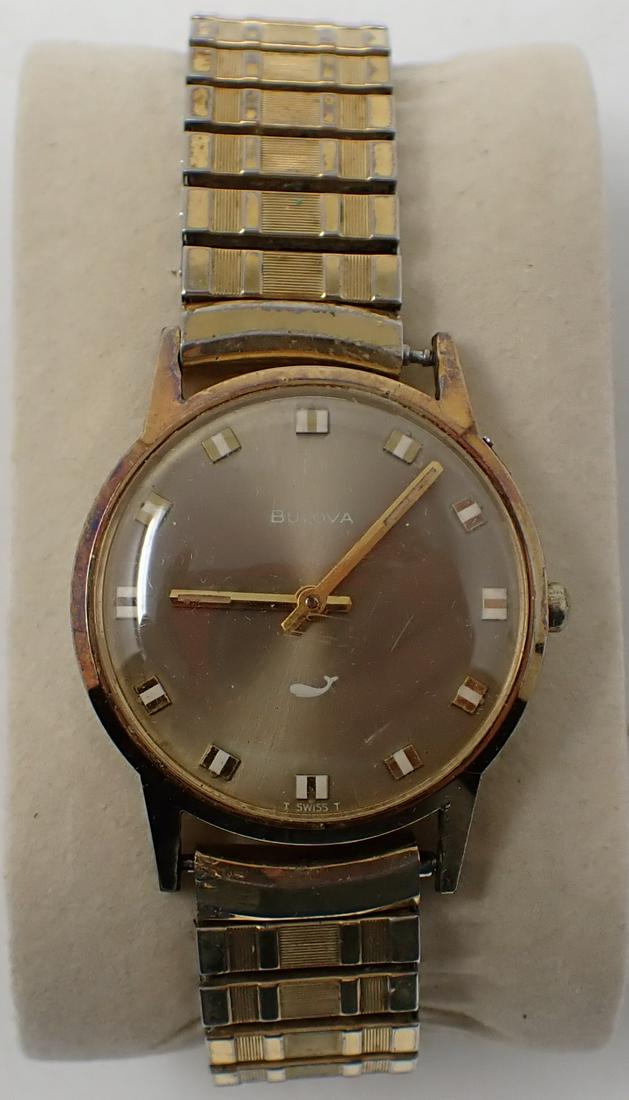 Vintage Bulova Mens Watch: Part of a collection from an estate. Authenticity is not guaranteed.