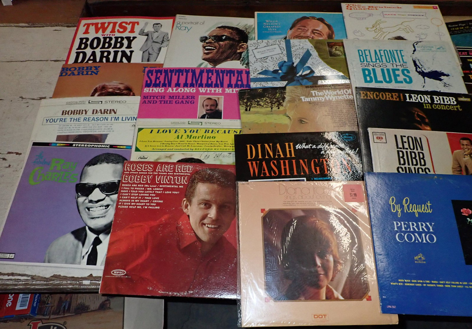 Willie Nelson Chicago Jazz & Misc Records (1 of 12)