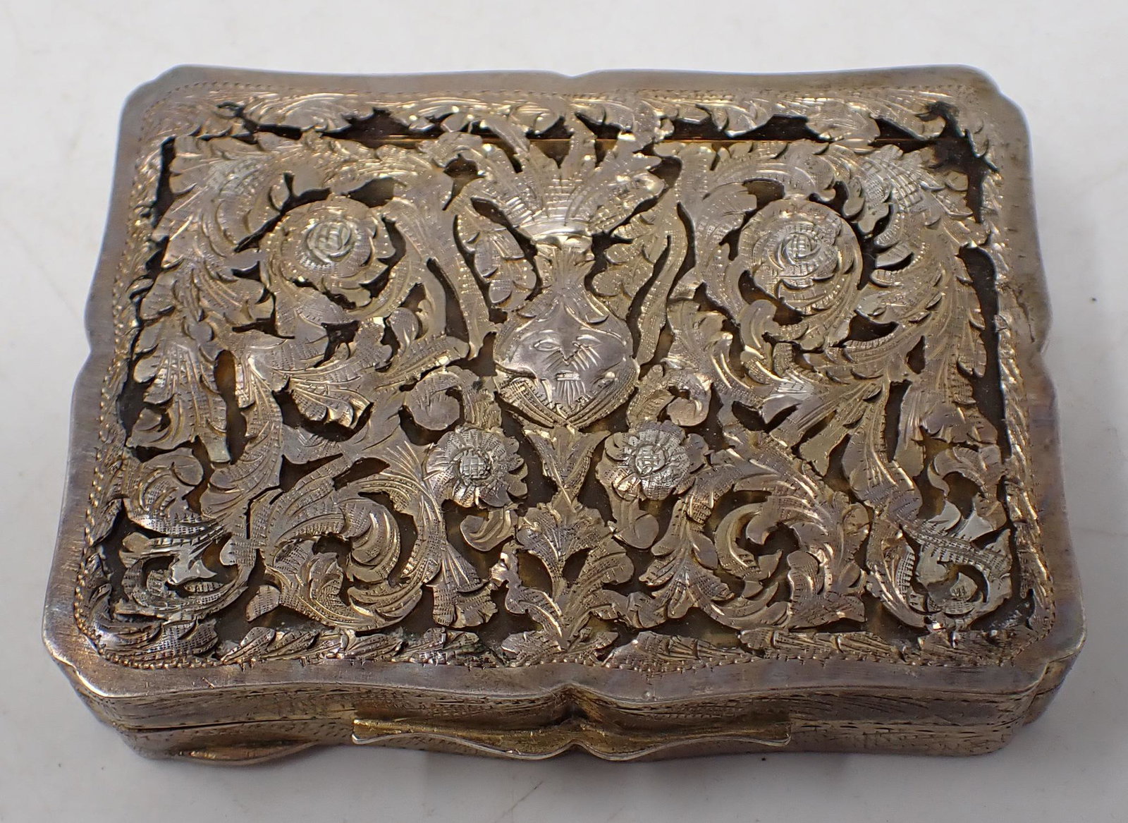 800 Silver Trinket Box (1 of 6)