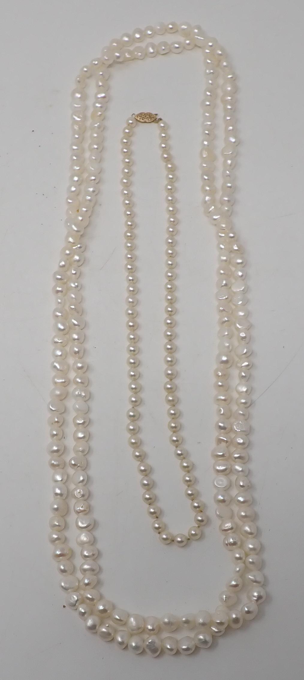 Two Pearl Necklaces (1 of 5)