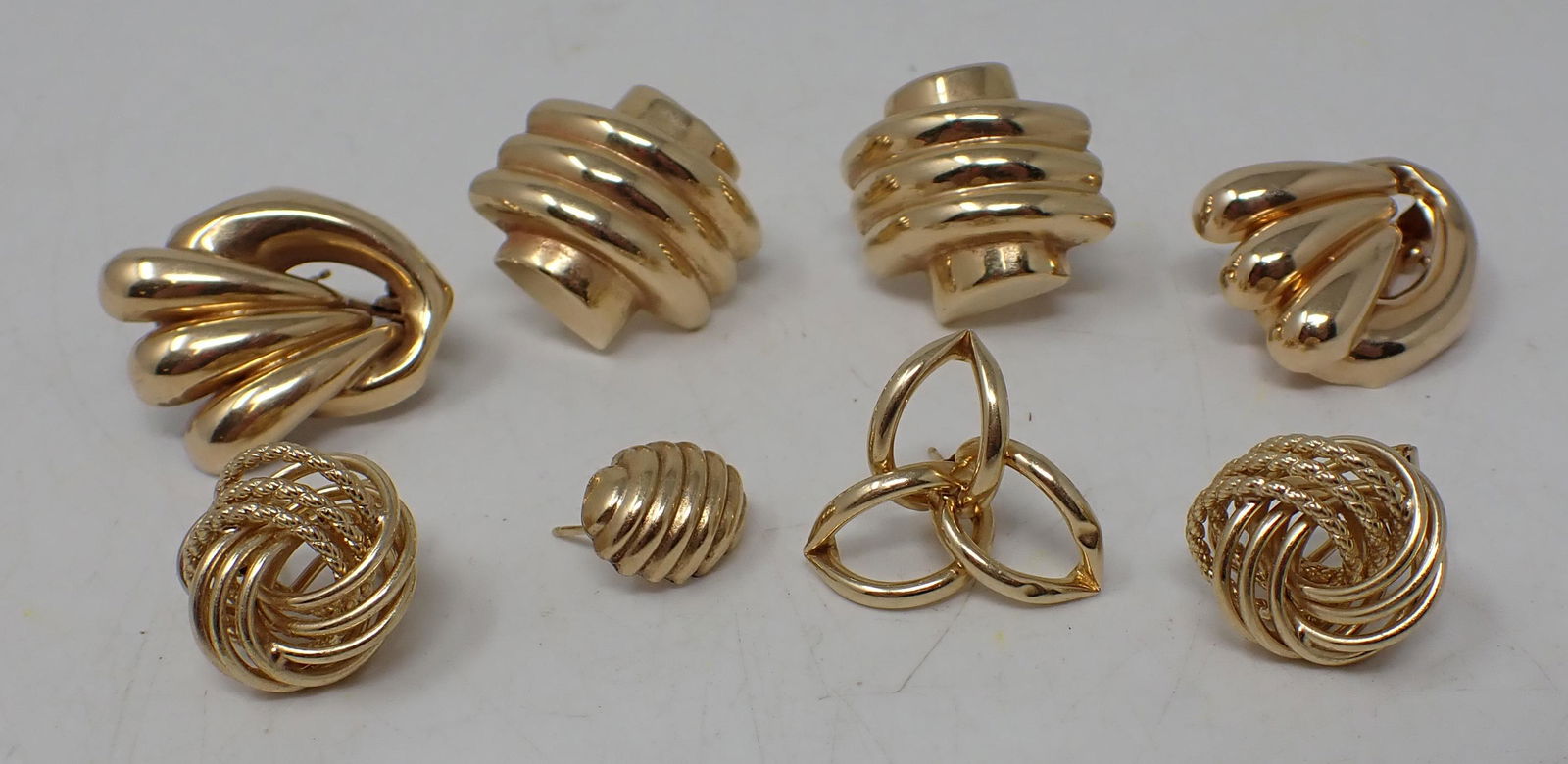 Gold Earrings (1 of 5)