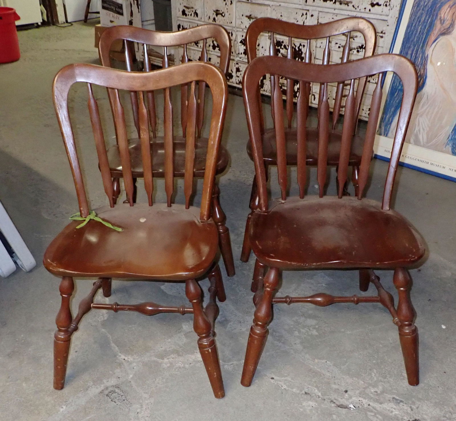 4 Temple Stuart Chairs (1 of 5)