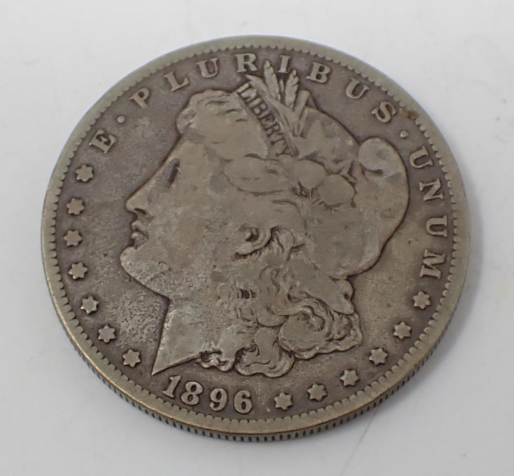1896 O Morgan Silver Dollar: Silver dollar