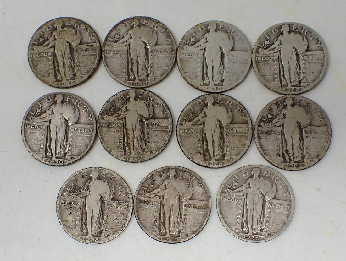 11 Standing Liberty Quarters (1 of 7)