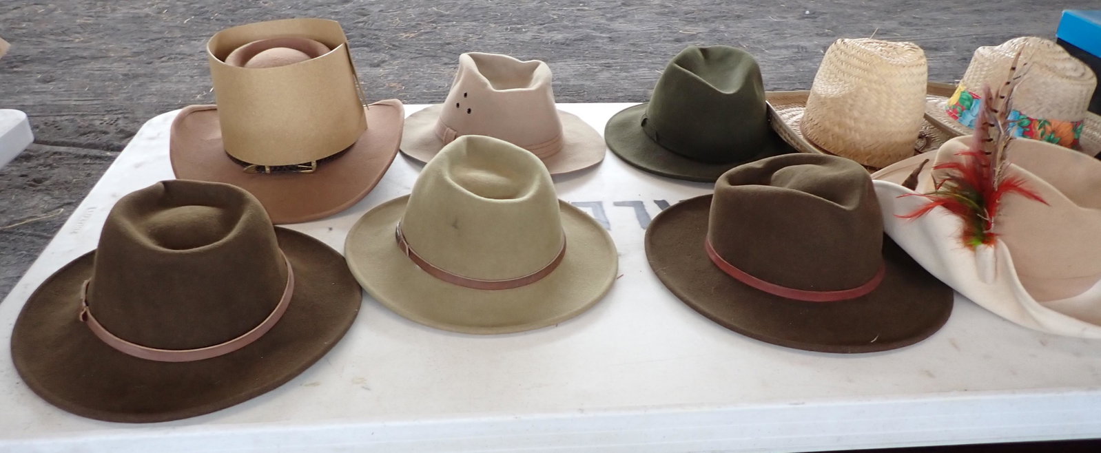 Knox Stetson Bailey & Misc Hats: Getting all hats pictured