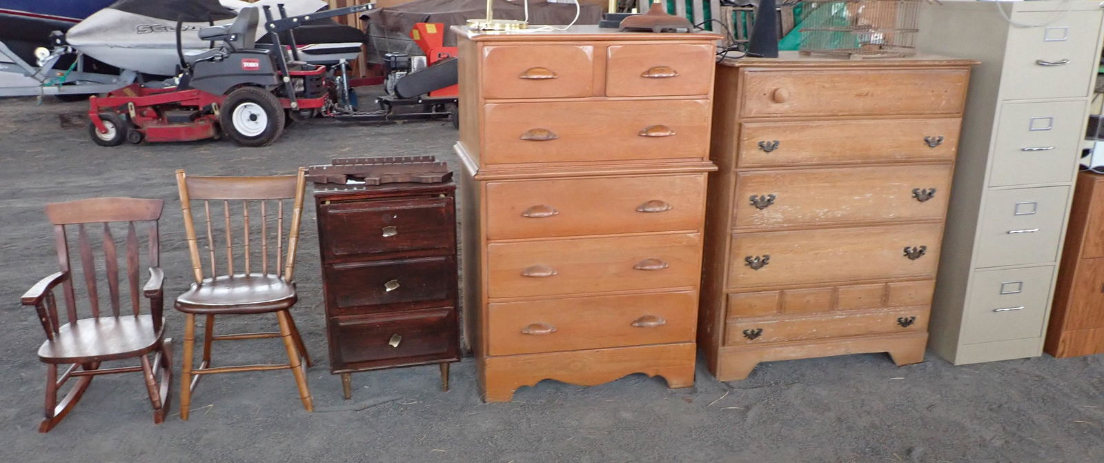 Dressers Chairs Lamps File Cabinets (1 of 6)