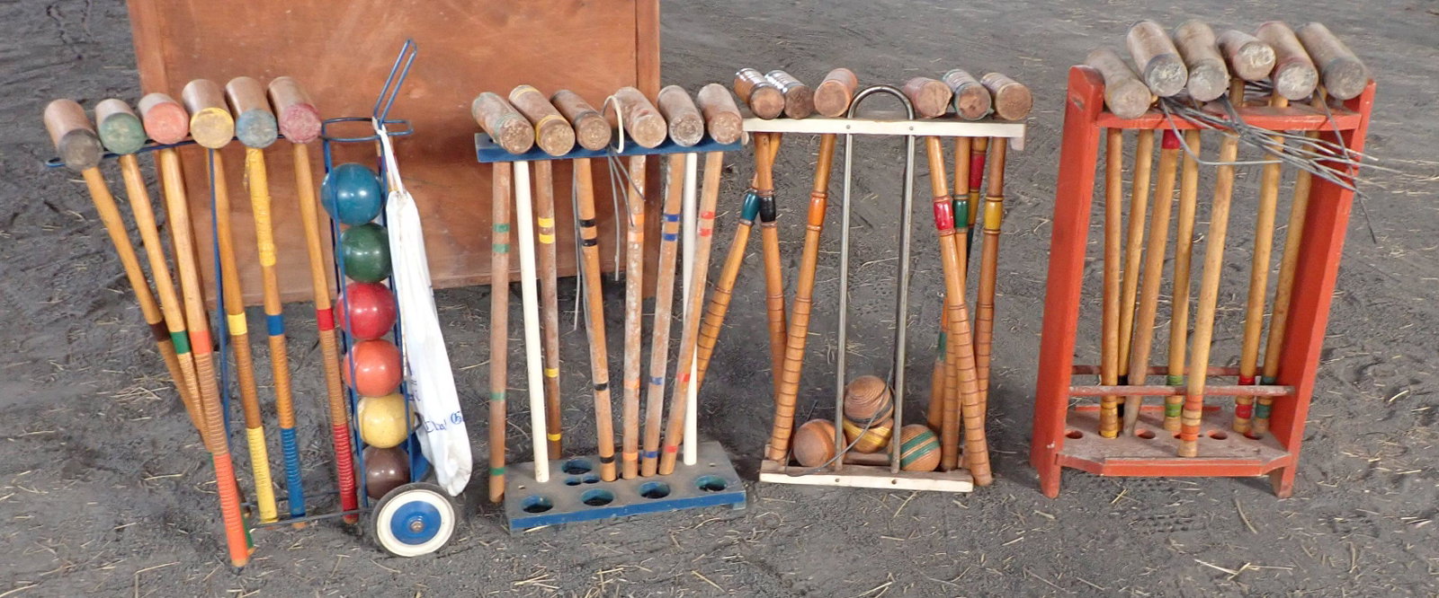 4 Croquet Sets: Getting all 4 sets pictured