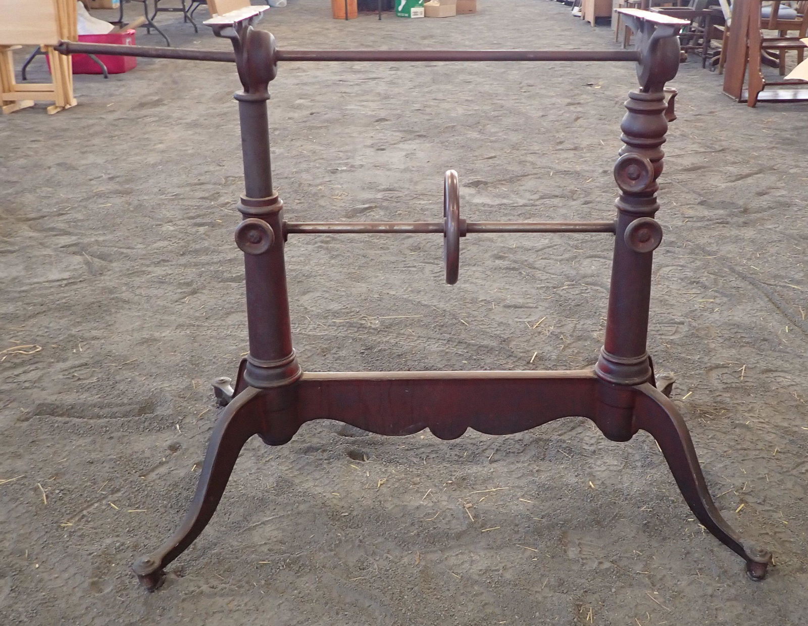 Antique Cast Iron Drafting Table Base (1 of 9)