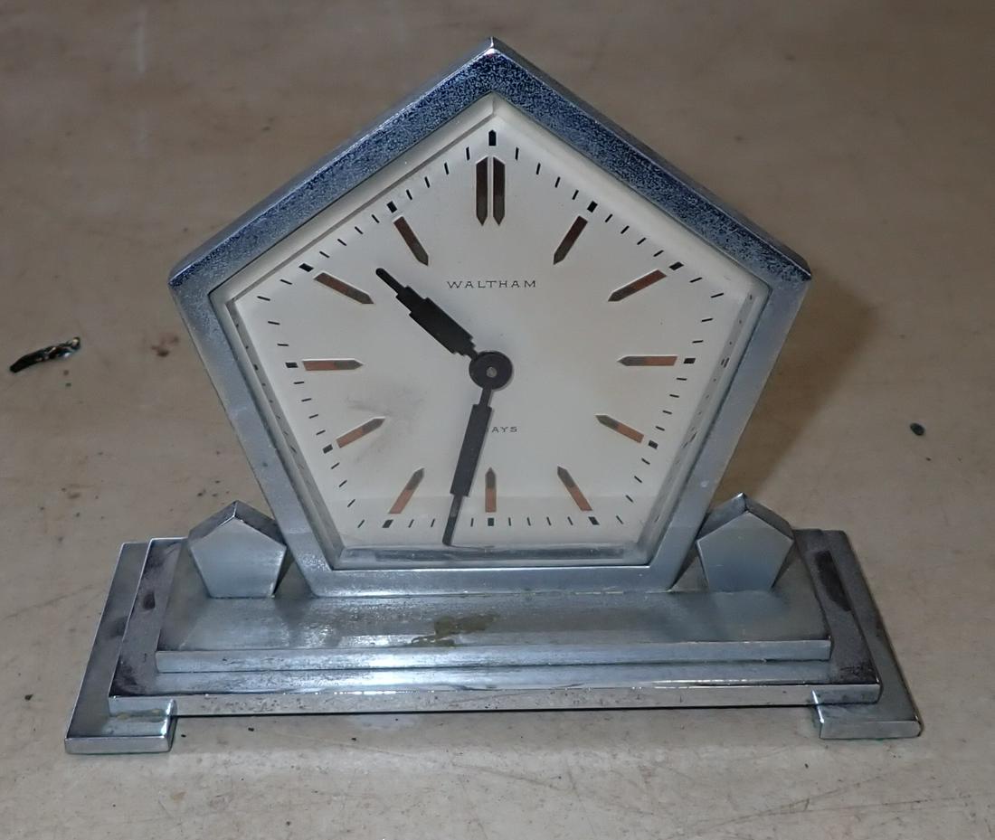 Waltham 8 Day Alarm Clock (1 of 2)