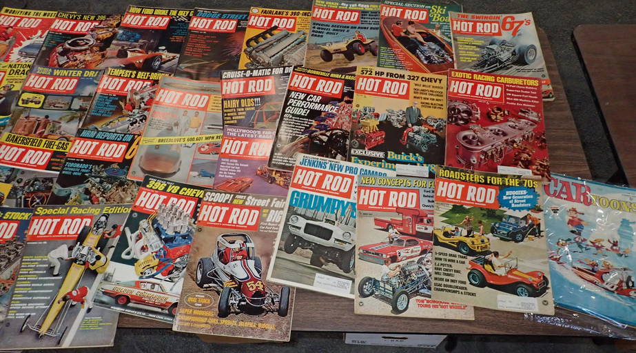 Vintage Hot Rod Magazines