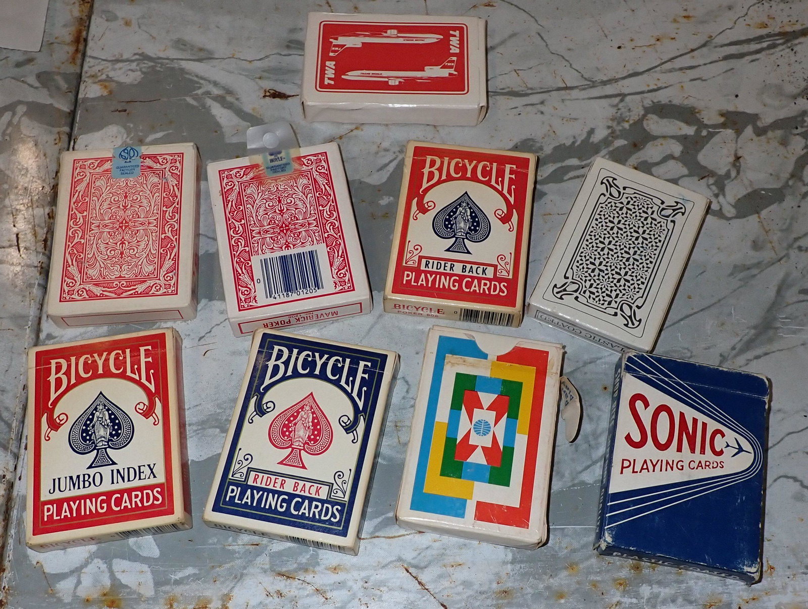 Playing Cards: We do not guarantee all cards are in packs