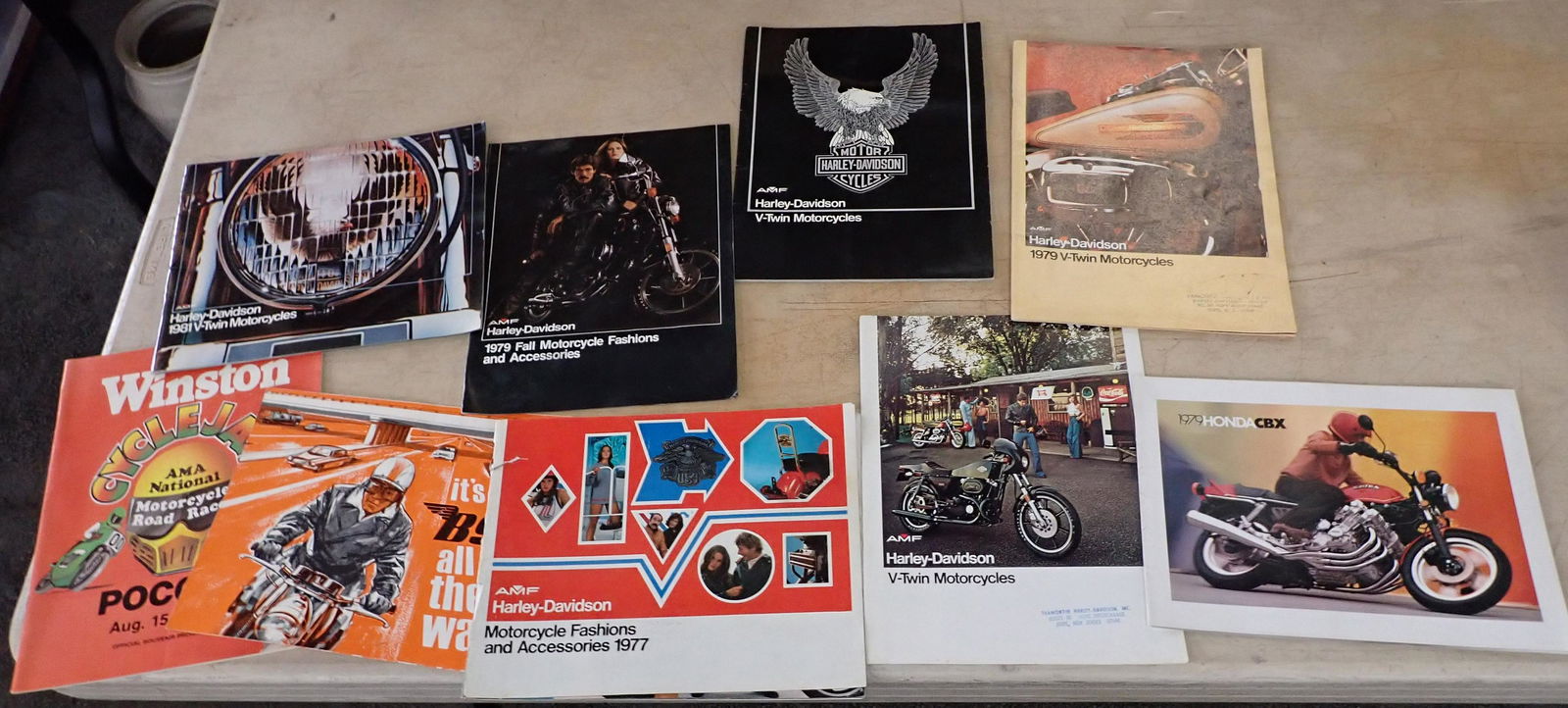 Harley Davidson Honda BSA Motorcycle Brochures (1 of 3)