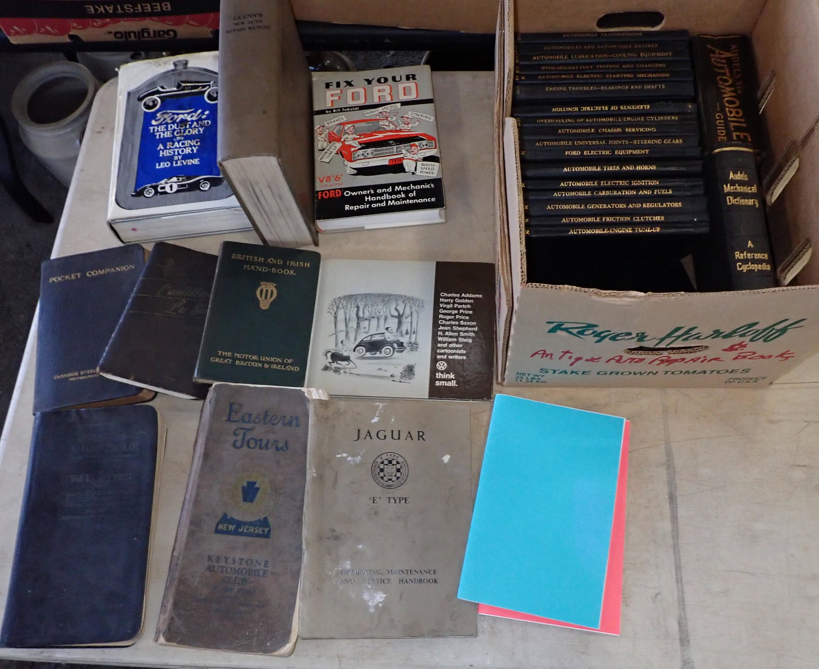 Audels Jaguar Handbook 1925 Blue Book (1 of 6)