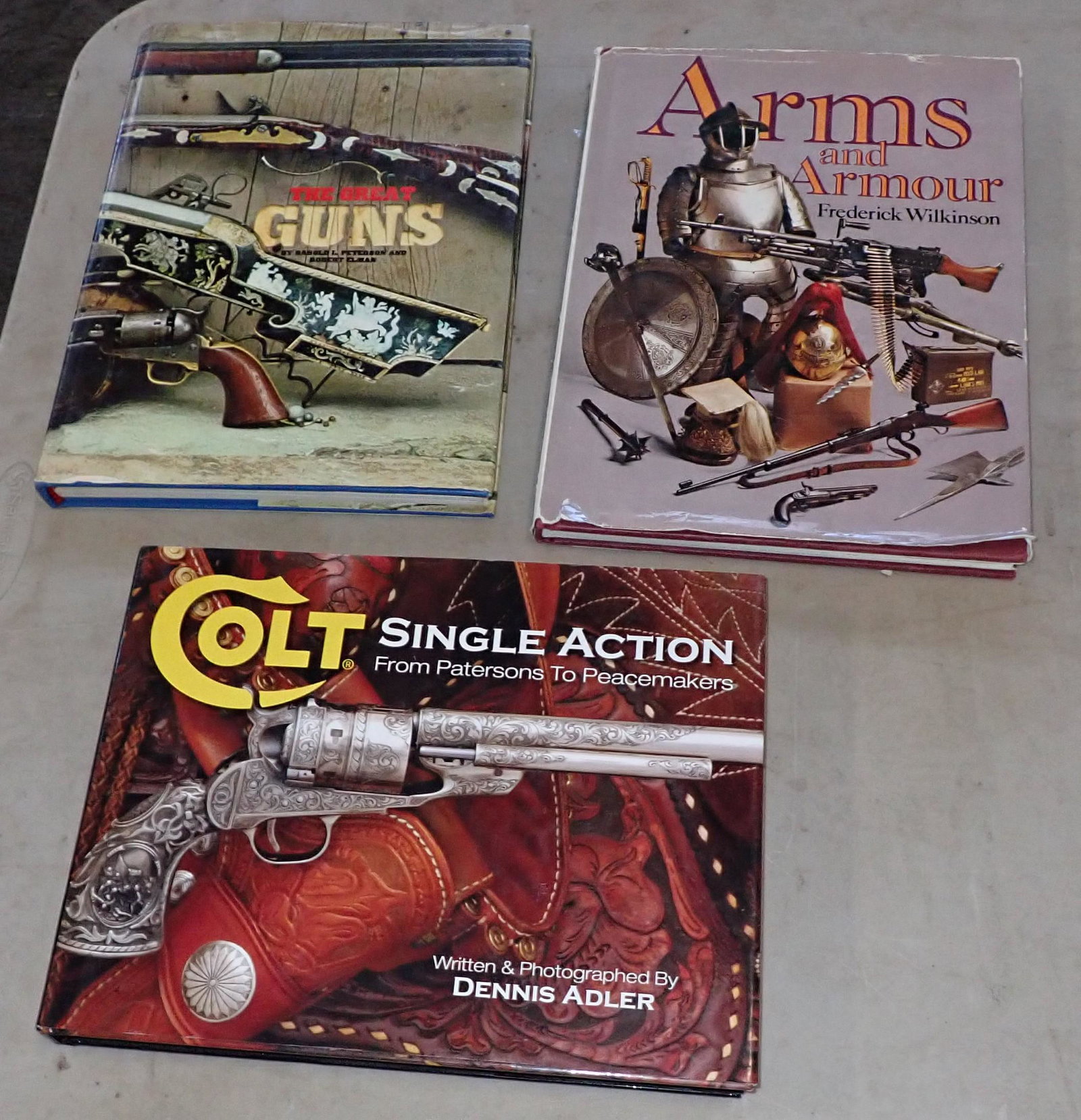 Guns & Armour Books incl Colt (1 of 2)