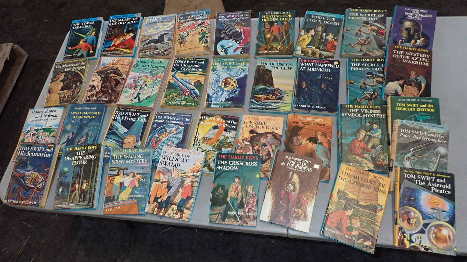 Hardy Boys Tom Swift Dixon Appleton Books (1 of 7)