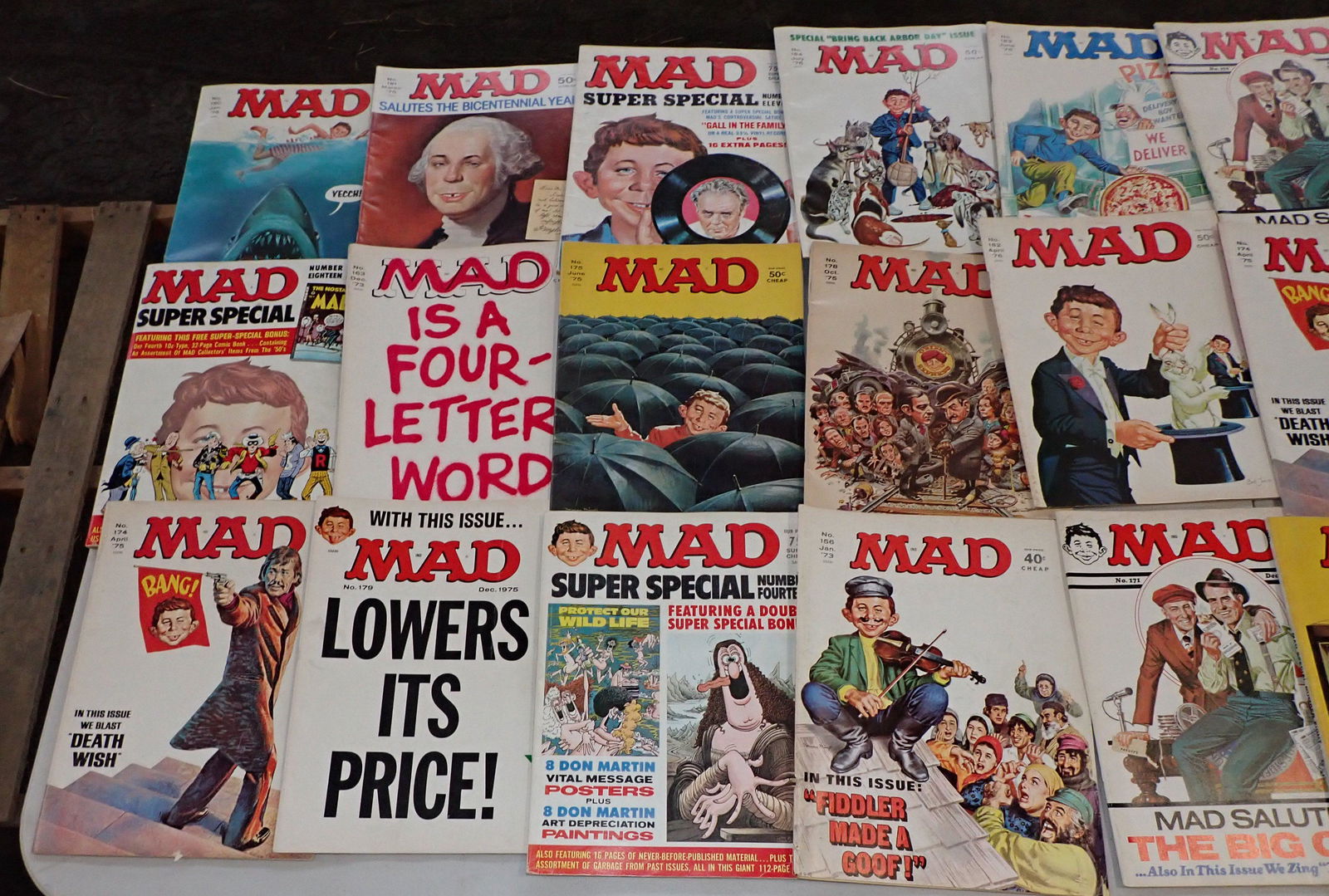 54 MAD Magazines (1 of 7)