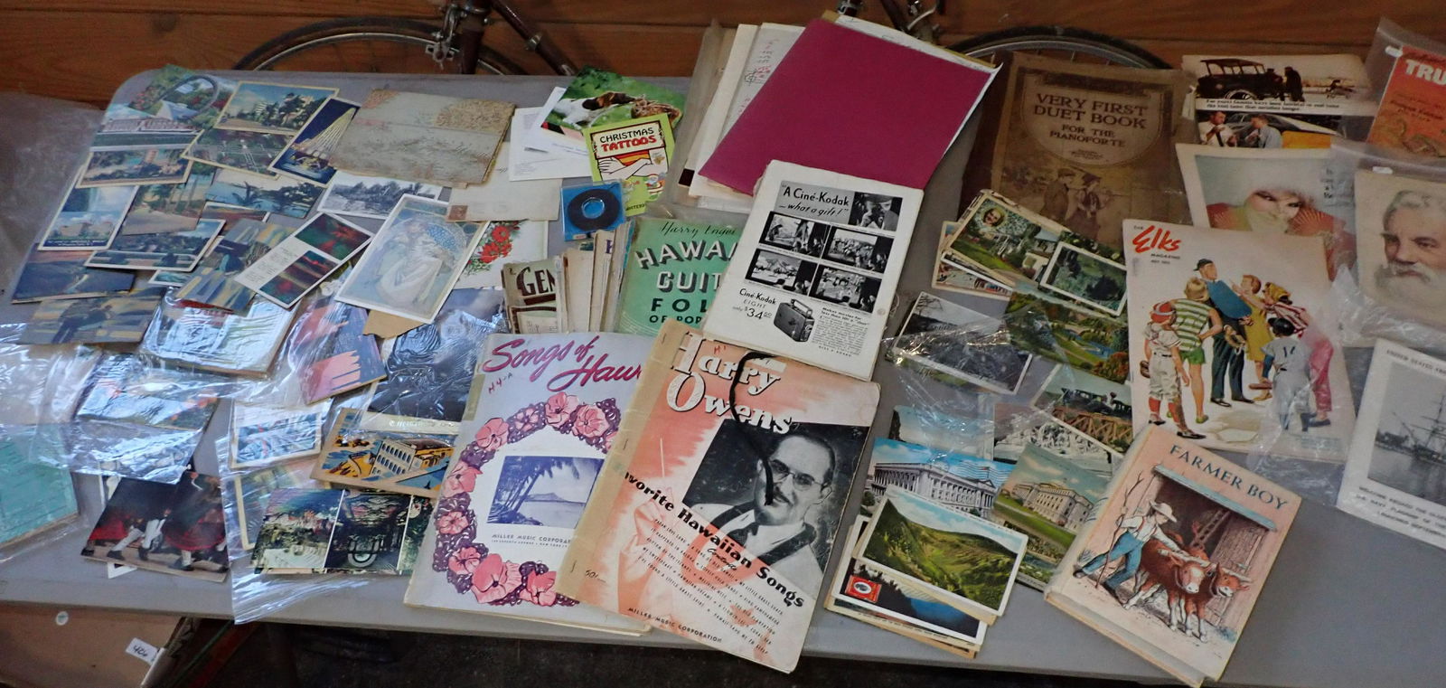 Postcards Sheet Music Misc Ephemera (1 of 7)