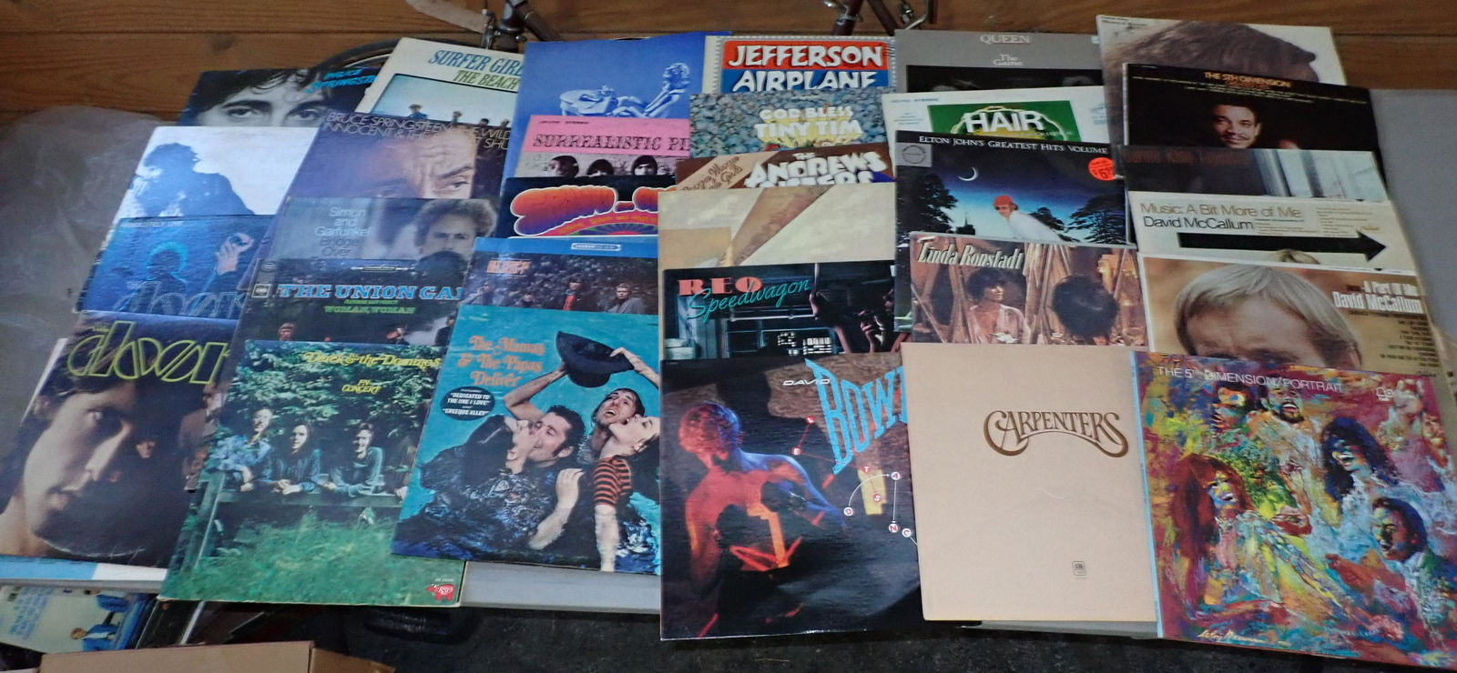 Classic Rock & Misc Record Albums (1 of 9)