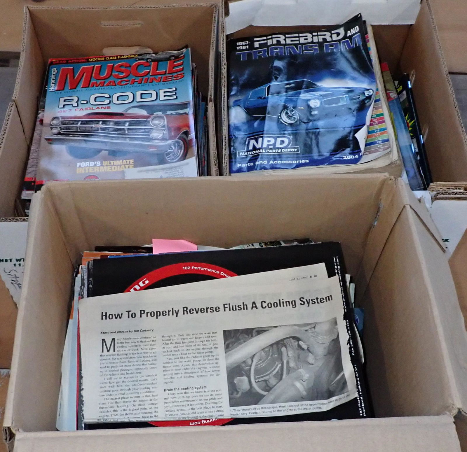 Vintage Muscle Car Magazines & Misc (1 of 3)