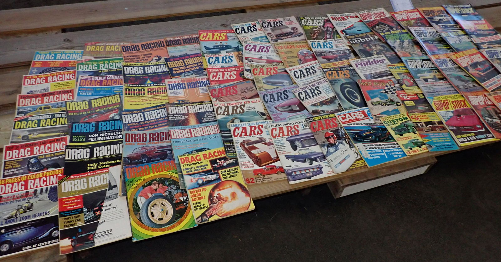 Super Stock Drag Racing Car Magazines (1 of 7)