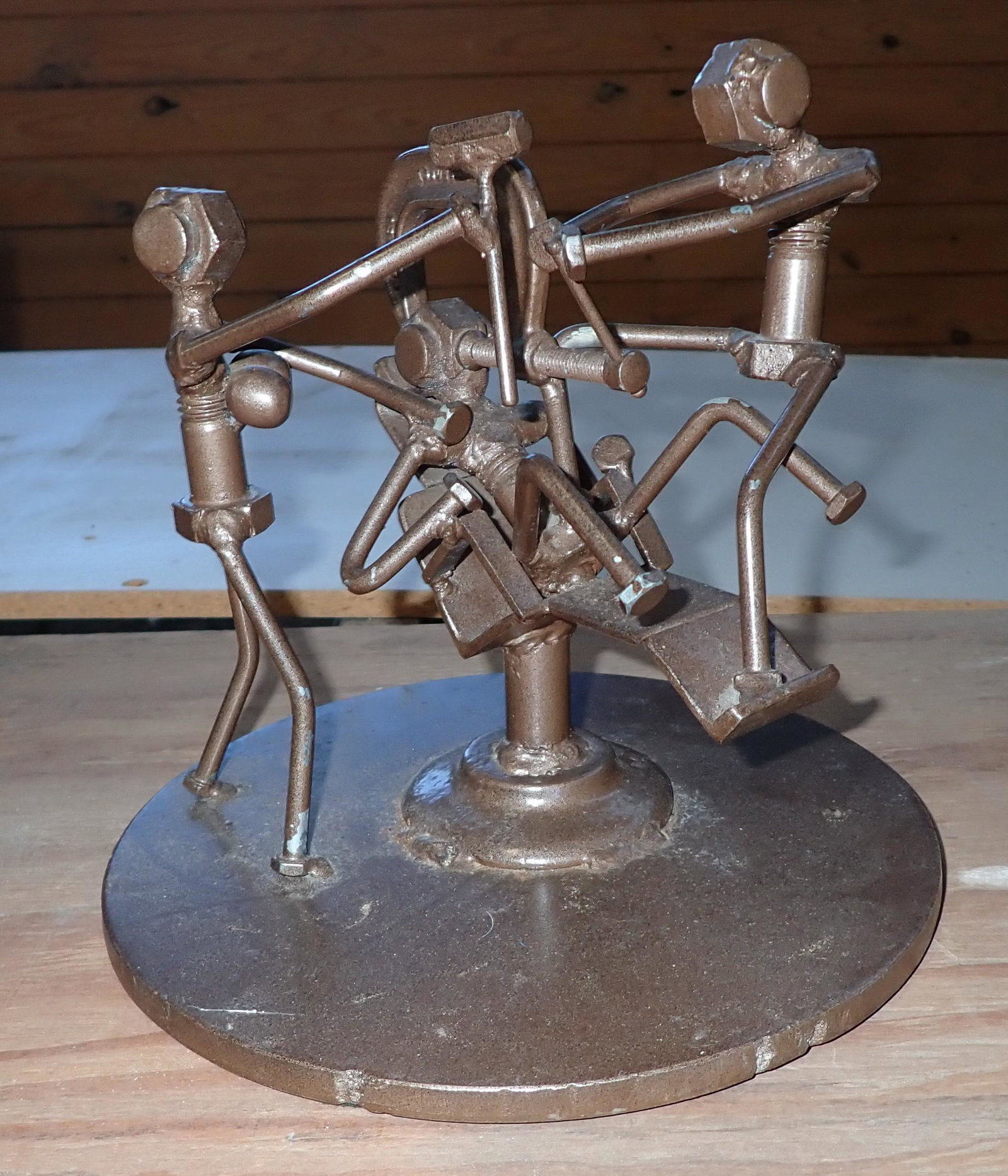 Iron Art Doctors: Approx 8 1/2" tall