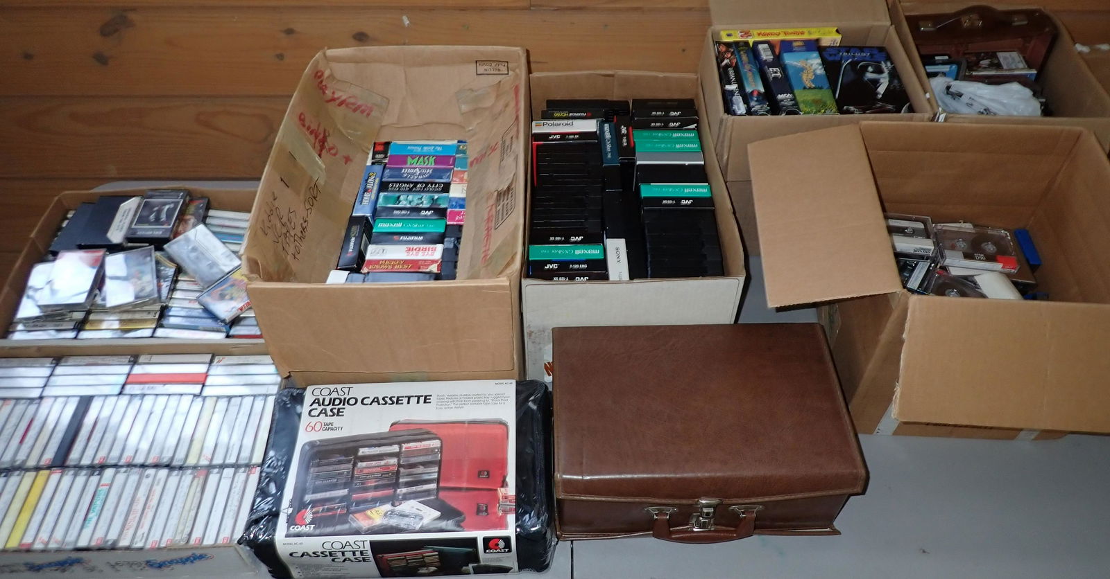 Cassette and VHS Tapes (1 of 8)