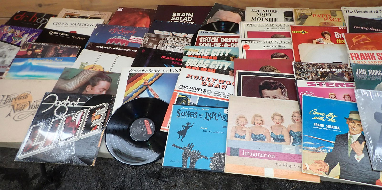 Rock Heavy Metal & Misc Vintage Records (1 of 7)