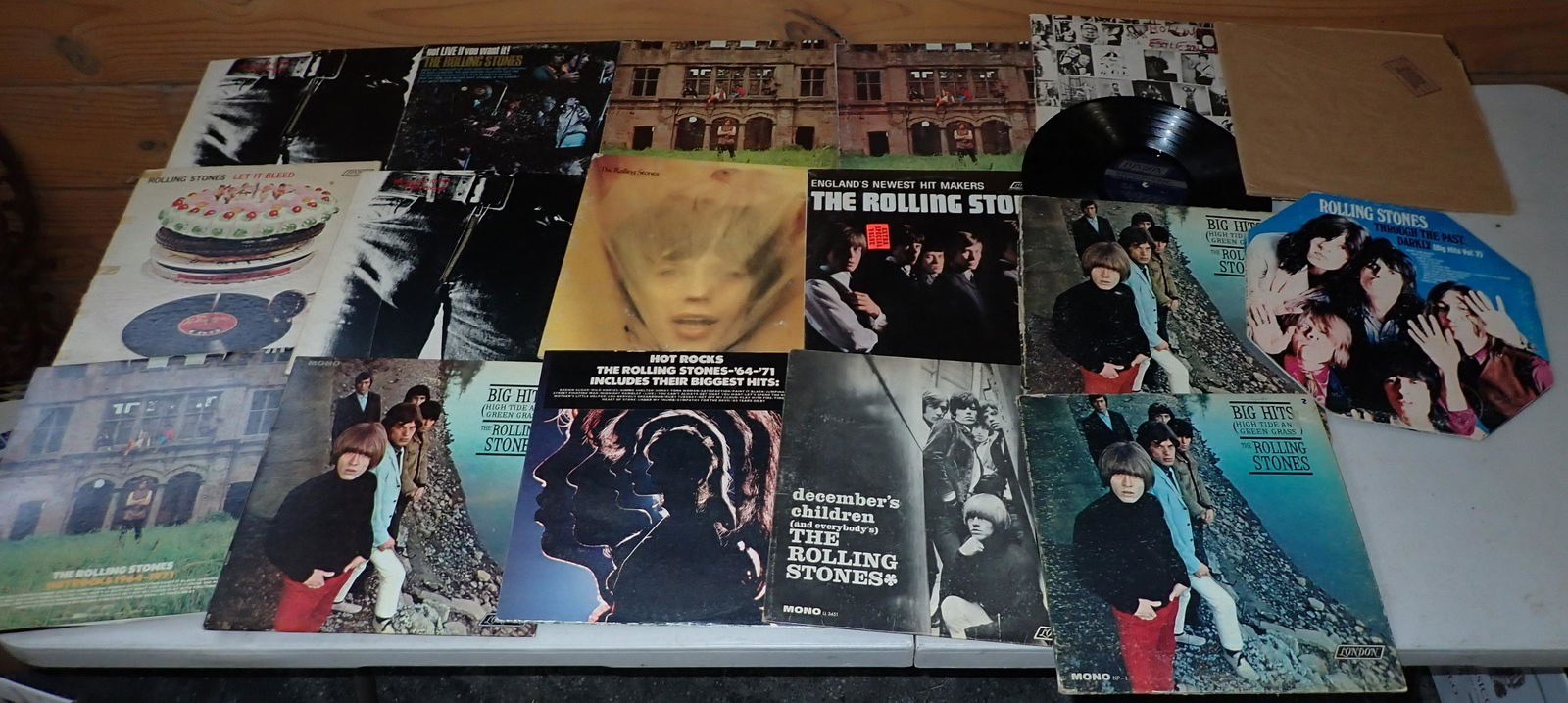 Rolling Stones & Led Zepplin Records (1 of 7)