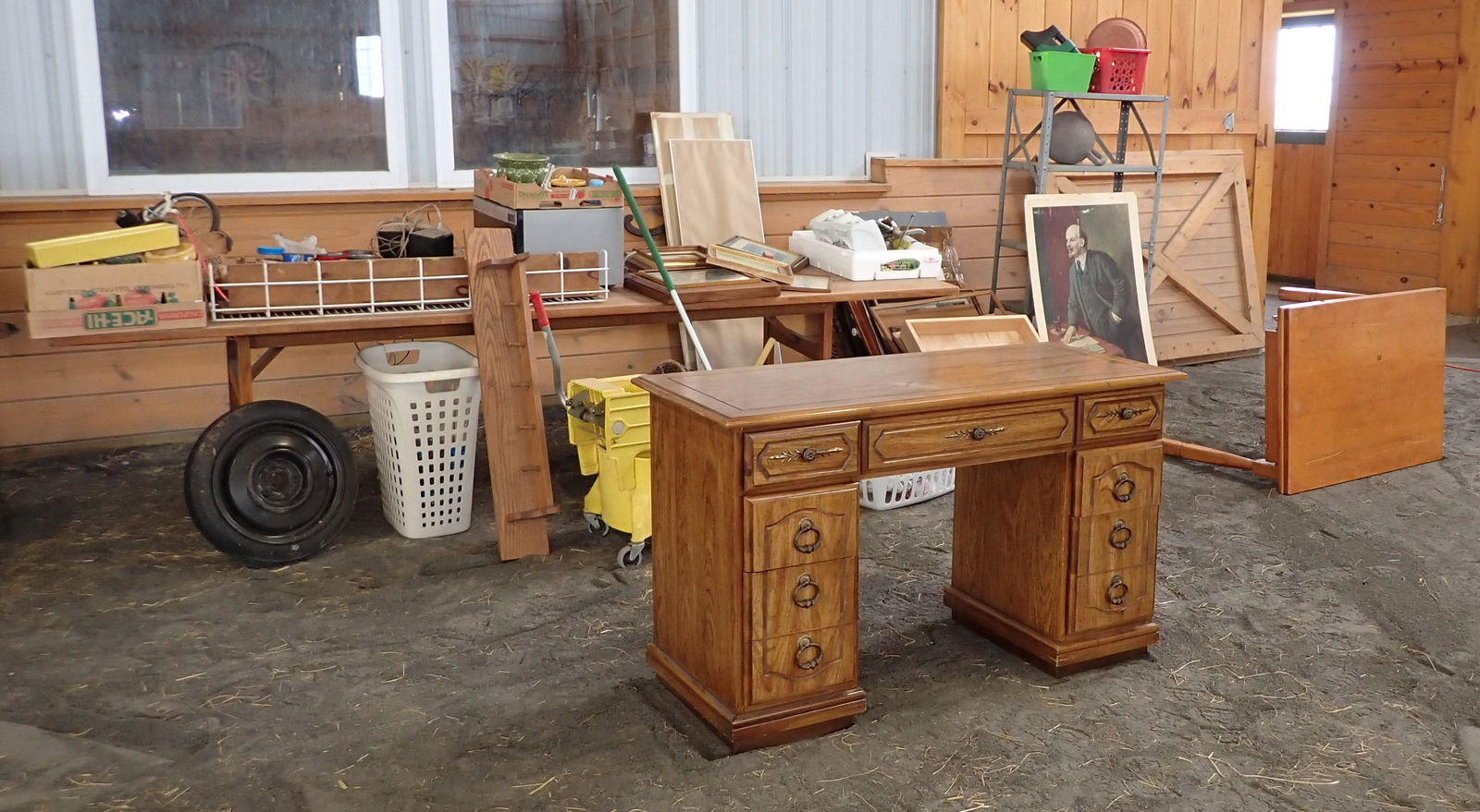 Folding Table Desk & Misc (1 of 12)