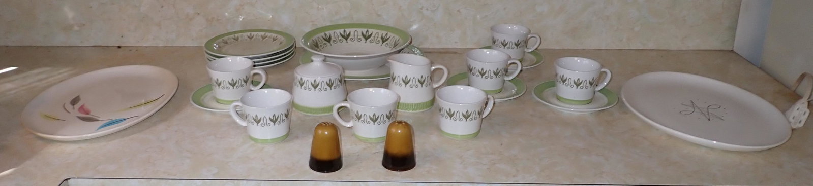 Mayon Ironstone Dinnerware Stetson Platters Vintage: Getting all pictured