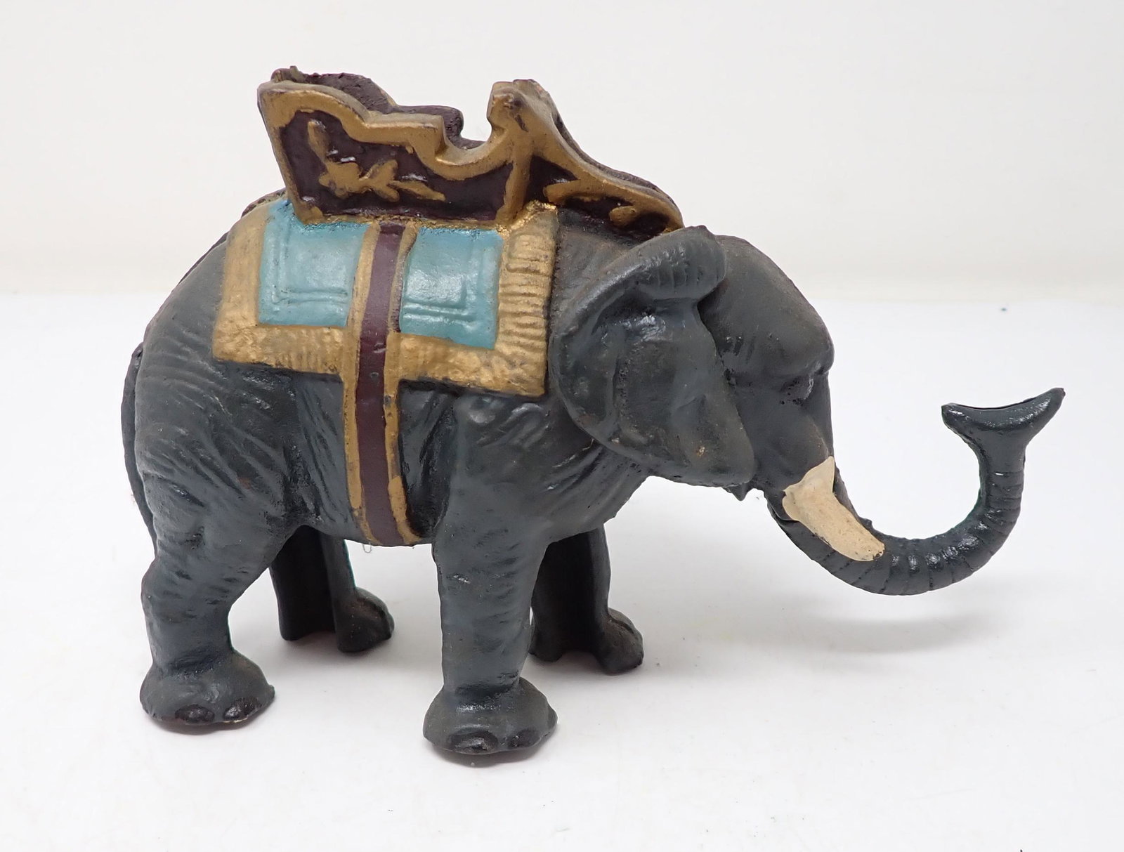 Cast Iron Elephant Bank (1 of 2)