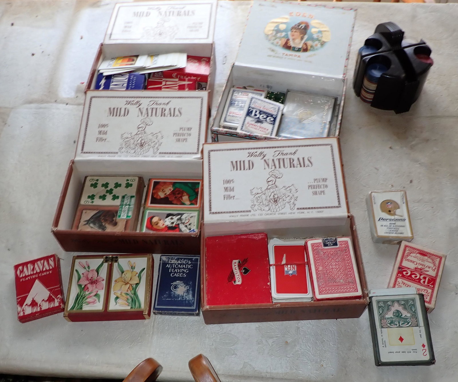 Playing Cards Poker Chips & Dice: We do not guarantee decks are complete