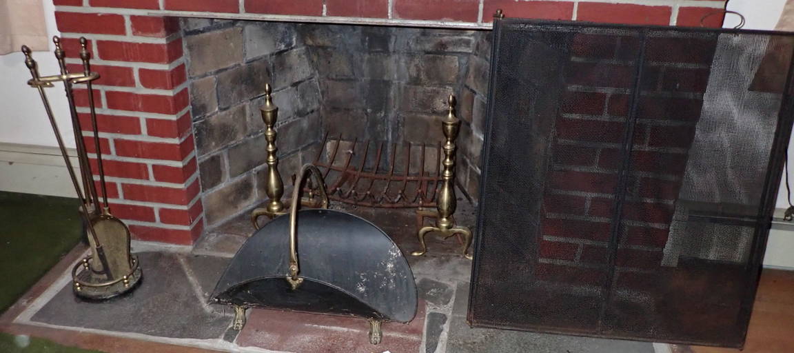 Fireplace Screen Tools Andirons