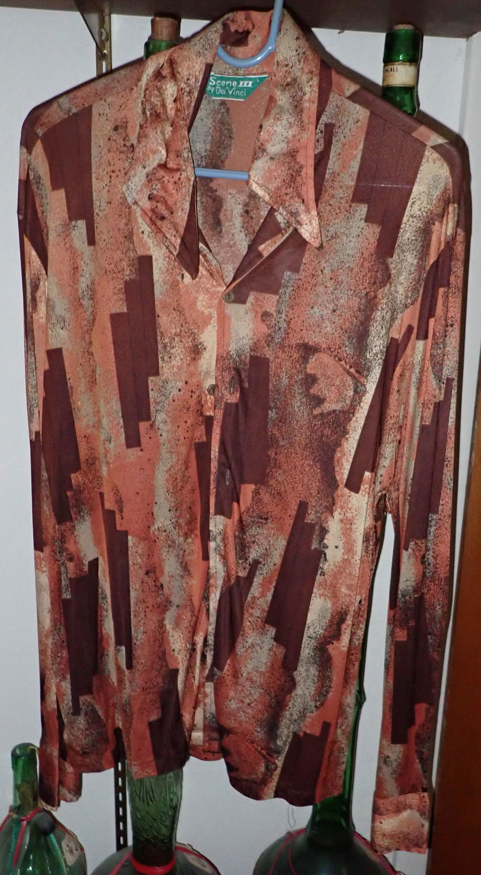 Vintage Da Vinci Scene III Button Down Shirt (1 of 2)