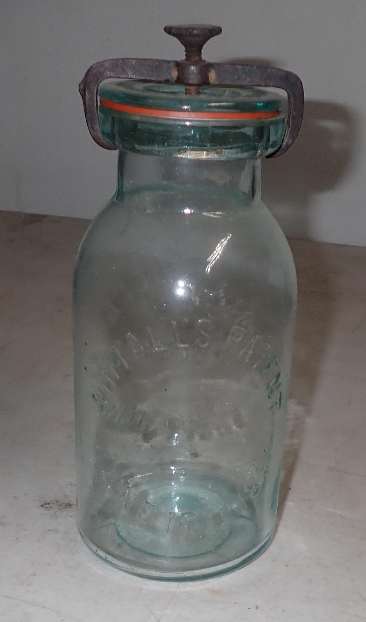 1861 Millville Atmospheric Fruit Jar (1 of 3)