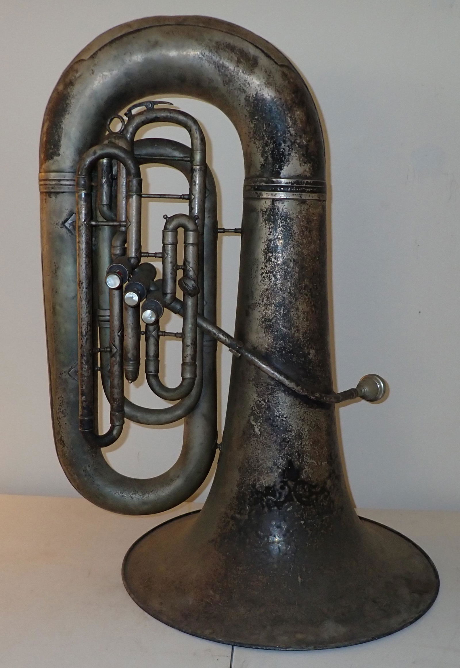 Antique JW York Tuba (1 of 17)