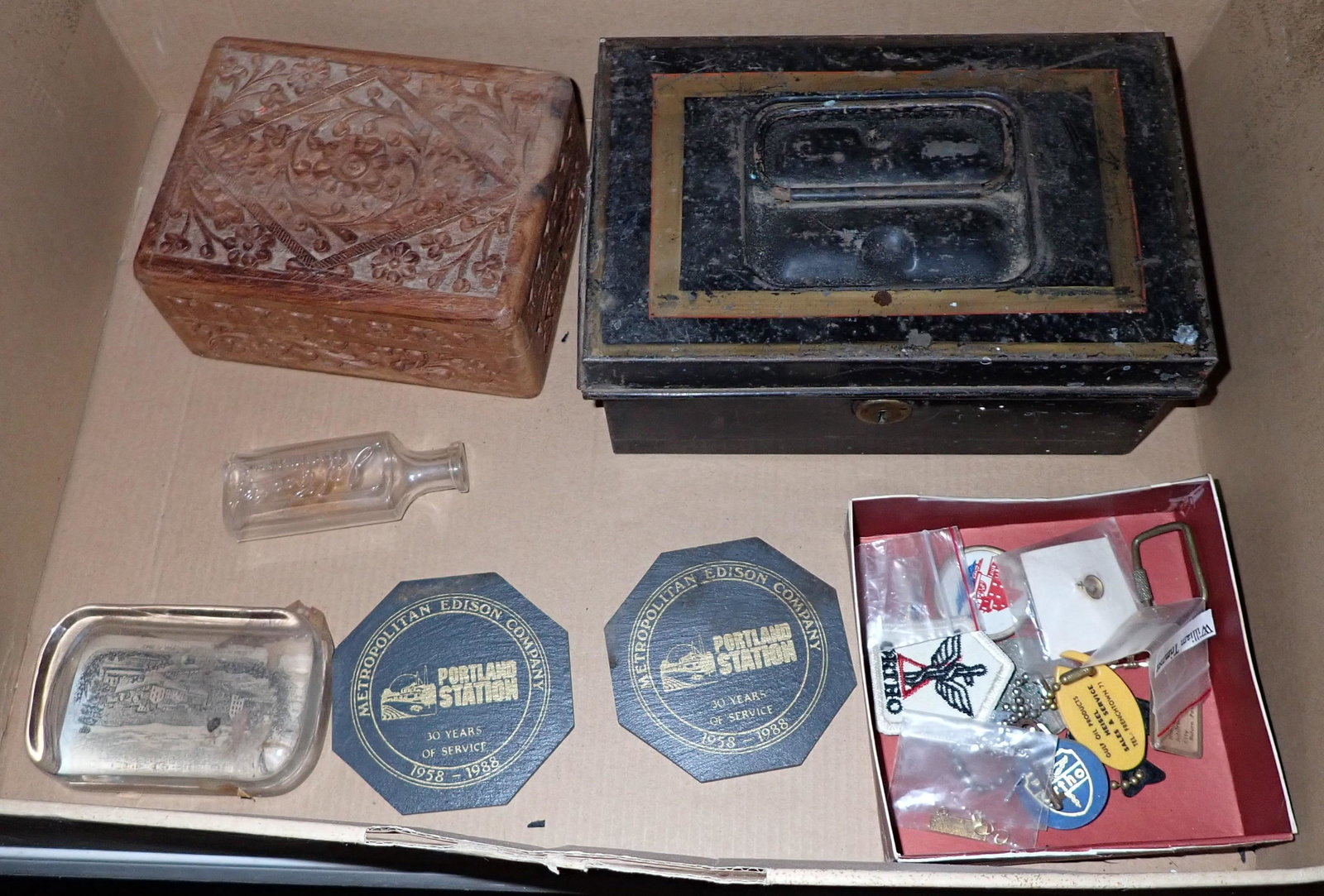Document Trinket Boxes & Misc: Getting all pictured in box