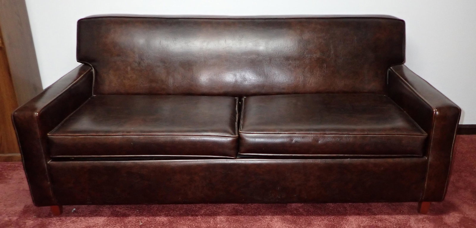 Pullout Sofa: Approx 34" deep and 68" long. Located in clean home .