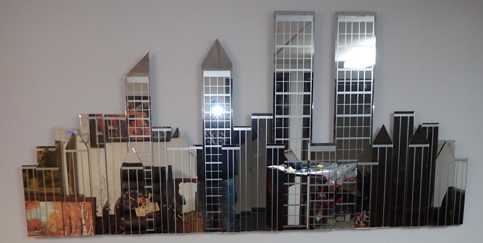 4pc Cityscape Mirror (1 of 2)