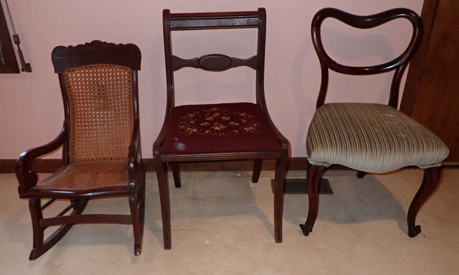 Chairs and Childs Rocker: Getting all 3