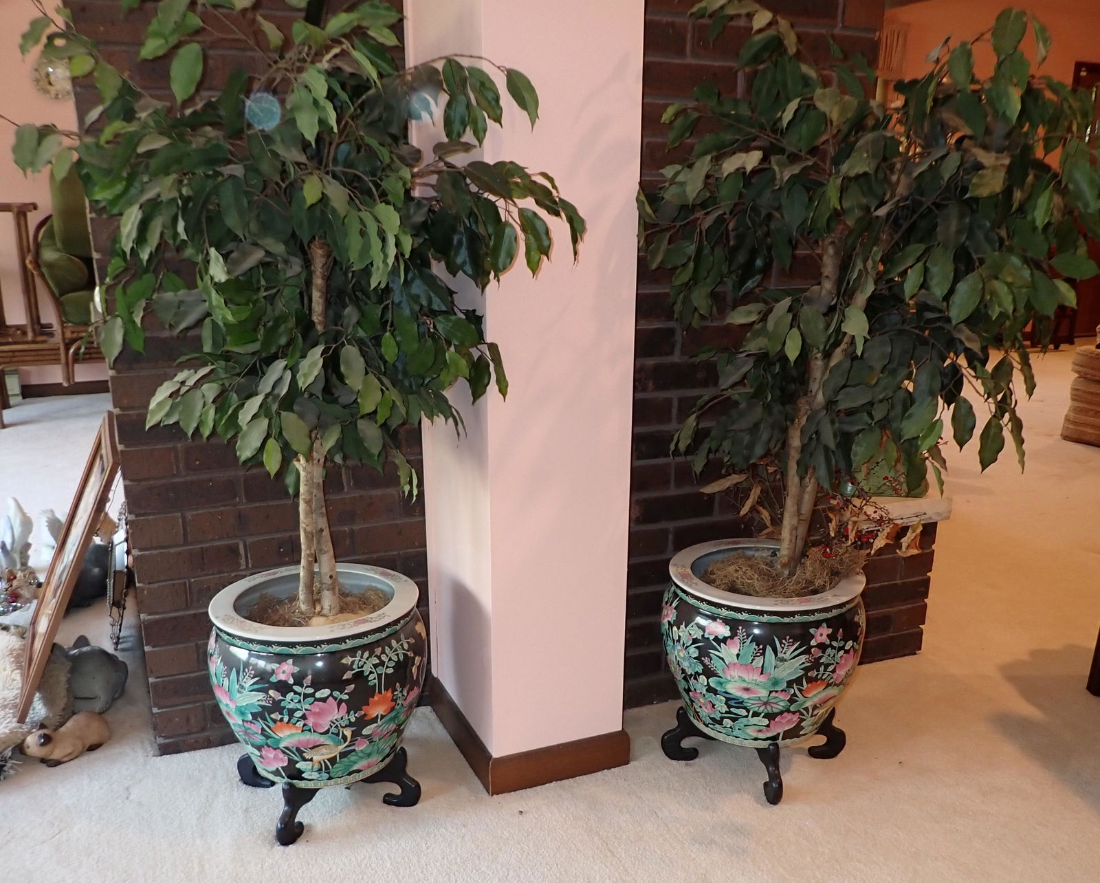 2 Oriental Jardineres (1 of 2)