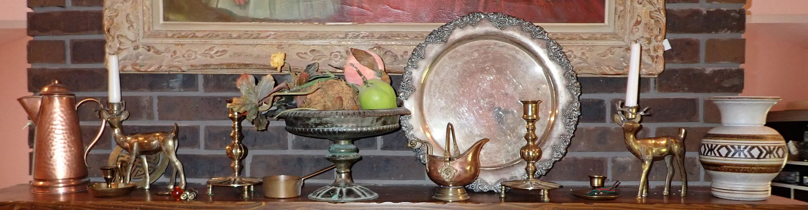 Silverplate Brassware & Copperware (1 of 4)